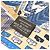 Hermès Pañuelo Twilly Hermes Pantin City Azul Beige - vista 3