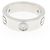 Anello Cartier Love mezzo diamante D'oro - vista 2