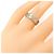 Anello Cartier Love in oro bianco D'oro - vista 4