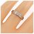 Anello Cartier Mini Love D'oro - vista 4