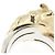 Hermès Hermes 925 750YG Bandring Silber Golden - Ansicht 4