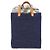 Hermès Bolsa Hermes 1462298 Laranja Azul marinho - vista 2