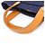 Hermès Bolsa Hermes 1462298 Laranja Azul marinho - vista 5