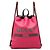 Mochila de cordón Gucci en piel rosa