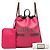 Mochila de cordón Gucci en piel rosa - vista 7