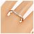 Cartier Ballerina Platinum Band Ring - view 6