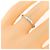 Cartier Damour Ring in Platin - Ansicht 4
