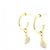 Orecchini a catena con diamanti Cartier D'oro - vista 2