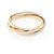Anel Cartier Trinity Small Dourado