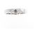 Cartier Gravierter Platin-Ring - Ansicht 2