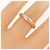 Cartier 1895 Ring aus Roségold Golden - Ansicht 4