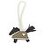 Hermès Hermes Rodeo Robeo Coeur PM Handbag Charm Schwarz
