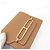 Hermès Hermes Luli Slim Bi-fold Wallet Brown - view 3