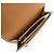 Hermès Hermes Luli Slim Bi-fold Wallet Brown - view 6