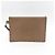 Valentino Garavani Rockstud Envelope Wristlet Clutch Leather Small Beige - vista 2