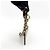 Valentino Garavani Rockstud Envelope Wristlet Clutch Leather Small Beige - vista 3