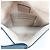 Valentino Garavani Rockstud Envelope Wristlet Clutch Leather Small Beige - vista 5