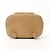 Mochila Chanel Matelassé de piel de cordero Beige - vista 3