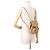 Mochila Chanel Matelassé de piel de cordero Beige - vista 4
