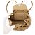 Mochila Chanel Matelassé de piel de cordero Beige - vista 5