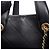 Borsa a tracolla Chanel in vitello nero - vista 11