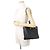 Borsa a tracolla Chanel in vitello nero - vista 5