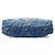 Borsa a tracolla Chanel Matelassé in denim blu - vista 3