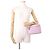 Borsa Vanity Chanel Matelassé Porpora - vista 4