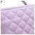 Borsa Vanity Chanel Matelassé Porpora - vista 7