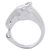 Ring Bague Hermès Galop en Argent 925 - vue 2