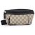 Borsa a tracolla Gucci GG Supreme Nero Beige