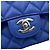 Borsa a tracolla Chanel Matelassé Blue - vista 14
