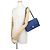 Borsa a tracolla Chanel Matelassé Blue - vista 4
