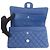 Borsa a tracolla Chanel Matelassé Blue - vista 6