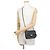 Borsa a tracolla Chanel Chevron Mini in pelle d'agnello Nero - vista 4
