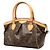Louis Vuitton Monogram Tivoli PM Handtasche Braun - Ansicht 2