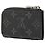 Louis Vuitton Monogram Eclipse Coin Purse Black - view 2