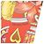 Hermès Hermes Twilly Harnais de Cur Scarf Muffler Roja Multicolor - vista 3