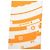 Hermès Hermes Twilly Astrology Dot Schal Orange Marineblau - Ansicht 3