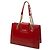 Borsa Tote Chanel Coco Mark Boy 32 con catena Rosso - vista 2