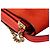 Borsa a tracolla Chloé Faye Rosso - vista 4