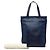 Bolso Tote Loewe Anagram Shopper Azul - vista 7
