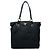 Bolso Tote Prada Negro de Nailon y Cuero