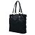 Bolso Tote Prada Negro de Nailon y Cuero - vista 2