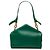 Borsa Bottega Veneta in pelle verde con catena