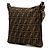 Borsa a tracolla Fendi Zucca Logo Plate Marrone - vista 2