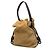 Borsa Tote Loewe Anagram Flamenco Marrone - vista 2