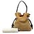 Borsa Tote Loewe Anagram Flamenco Marrone - vista 6