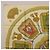 Hermès Foulard HERMES Carre 90 Seta Beige Giallo "Porte et Carvalerie" Auth ki6869M - vista 2