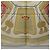 Hermès Foulard HERMES Carre 90 Seta Beige Giallo "Porte et Carvalerie" Auth ki6869M - vista 22